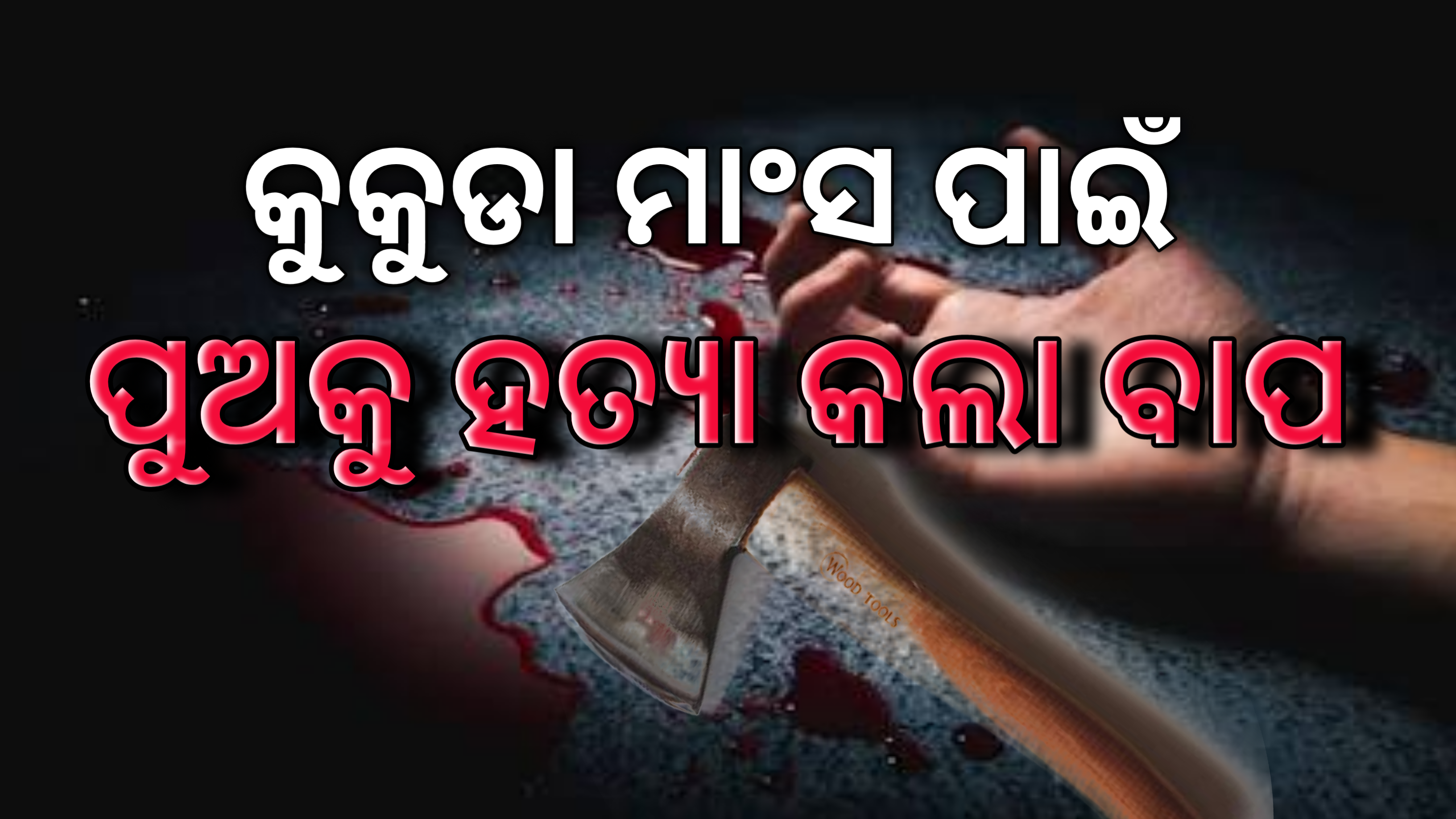 କୁକୁଡ଼ା ମାଂସ ପାଇଁ ପୁଅ କୁ ହତ୍ୟା କଲା ବାପ…