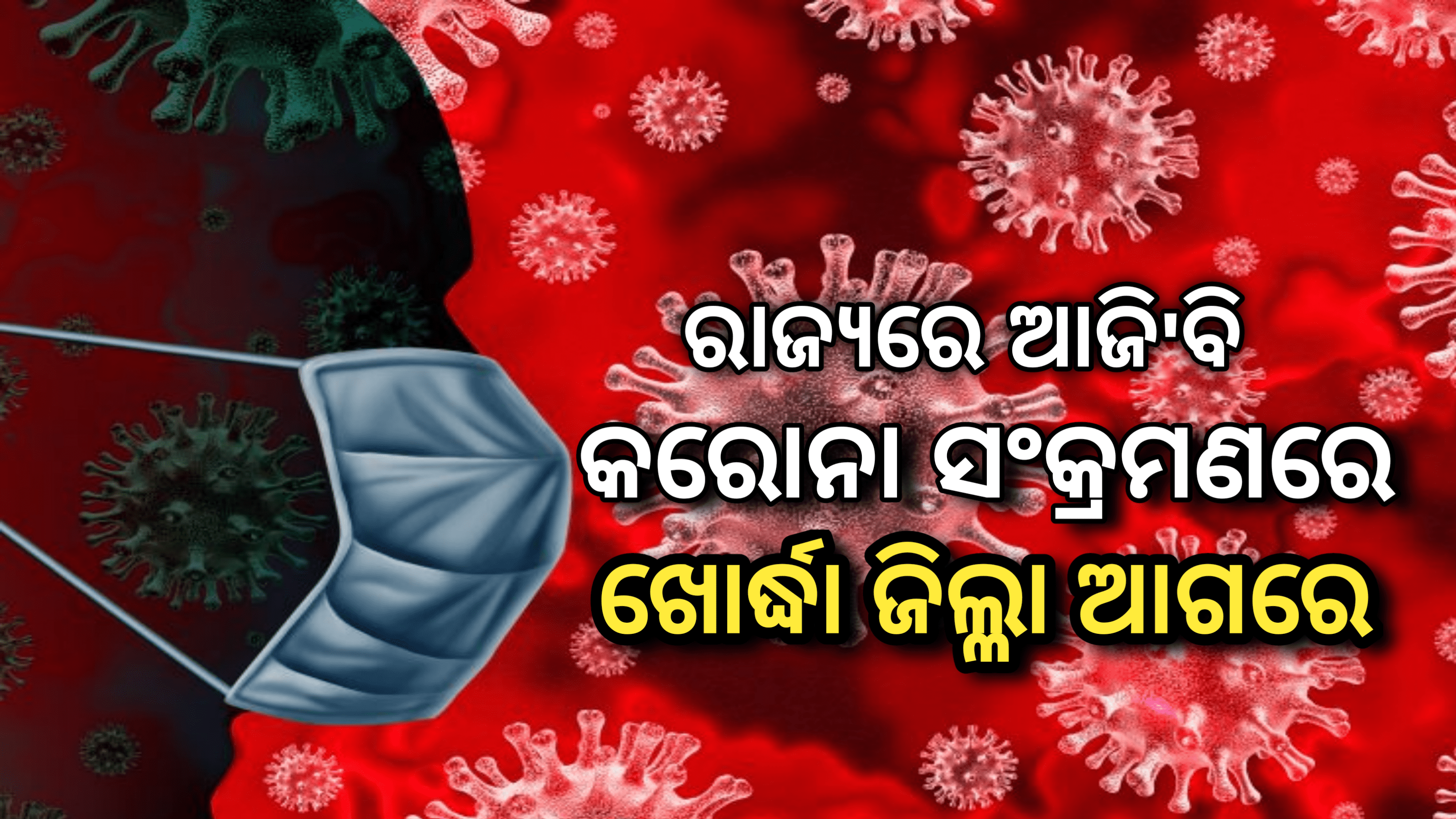 କରୋନା ସଂକ୍ରମଣ ଚିହ୍ନଟରେ ରାଜ୍ୟରେ ଆଜିବି ଖୋର୍ଦ୍ଧା ଜିଲ୍ଲା ଆଗରେ…