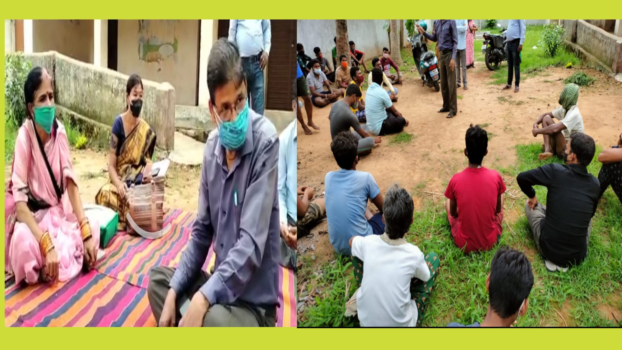 କଣ୍ଟାପଡ଼ା ବିଦ୍ୟାଳୟ ରେ  ଛାତ୍ର ଛାତ୍ରୀଙ୍କୁ ଚାଉଳ ବଣ୍ଟନକୁ ନେଇ ଉତ୍ତେଜନା