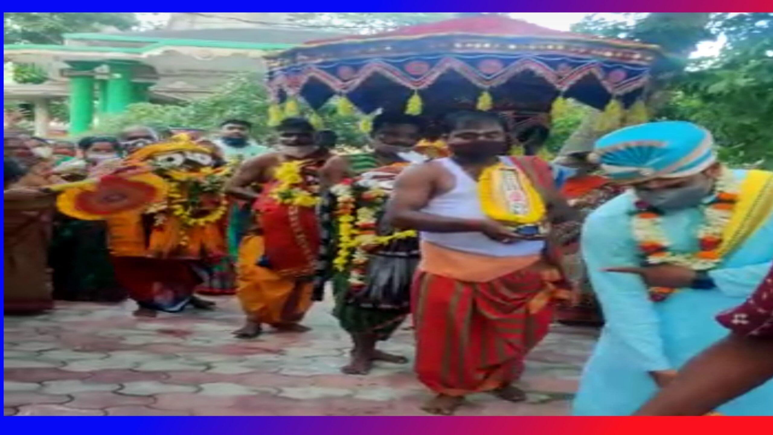 ଭଦ୍ରକ- ନିରାଡ଼ମ୍ବର ଭାବେ ପାଳନ ହେଲା ମହାପ୍ରଭୁଙ୍କ ନୀତି-କାନ୍ତି…