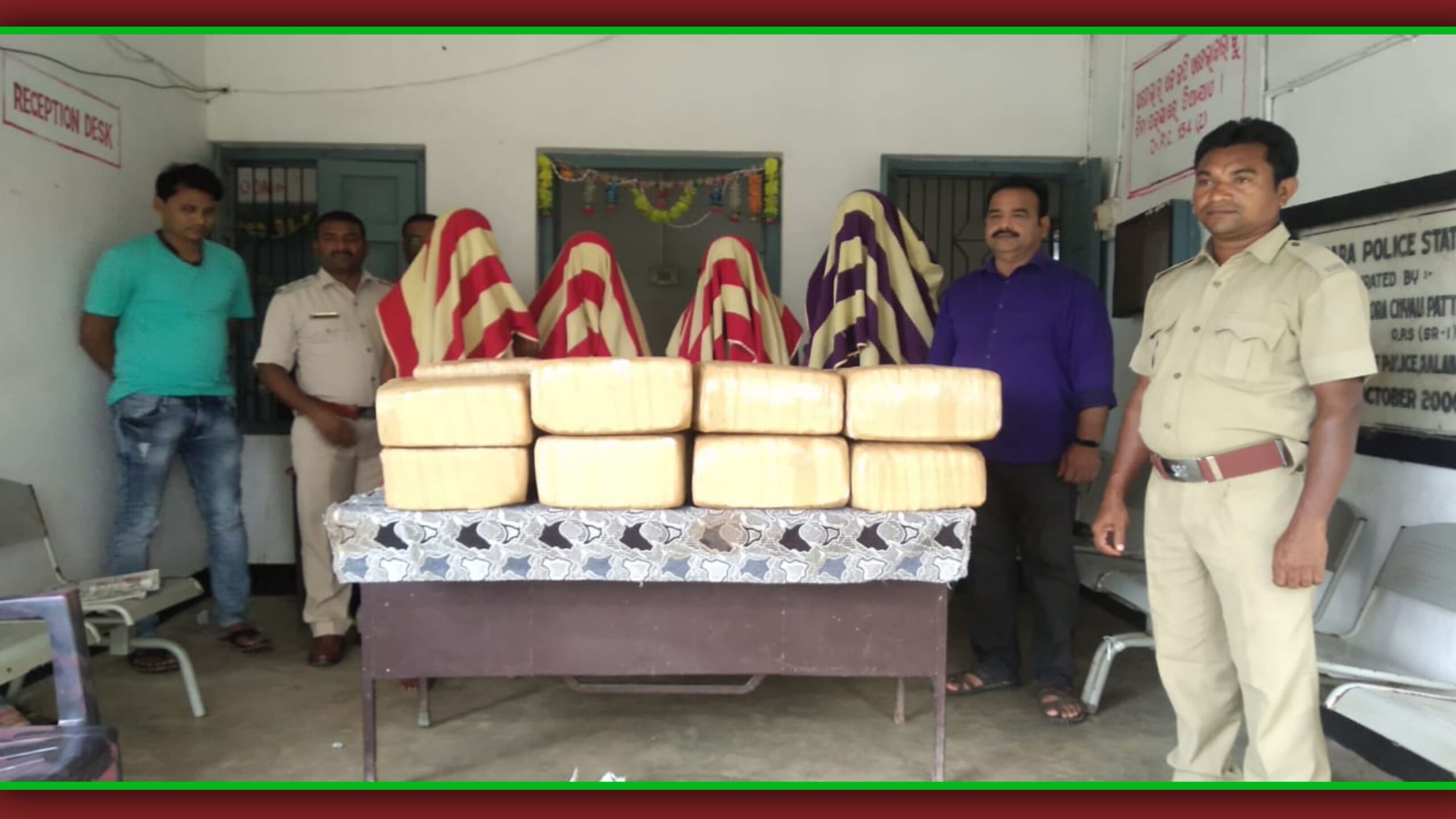୩ କୁଇଣ୍ଟାଲ ଗଞ୍ଜେଇ ସହ ୪ ଆନ୍ତରାଜ୍ୟ ବେପାରି ଗିରଫକଲା କୋକସରା ପୋଲିସ୍…