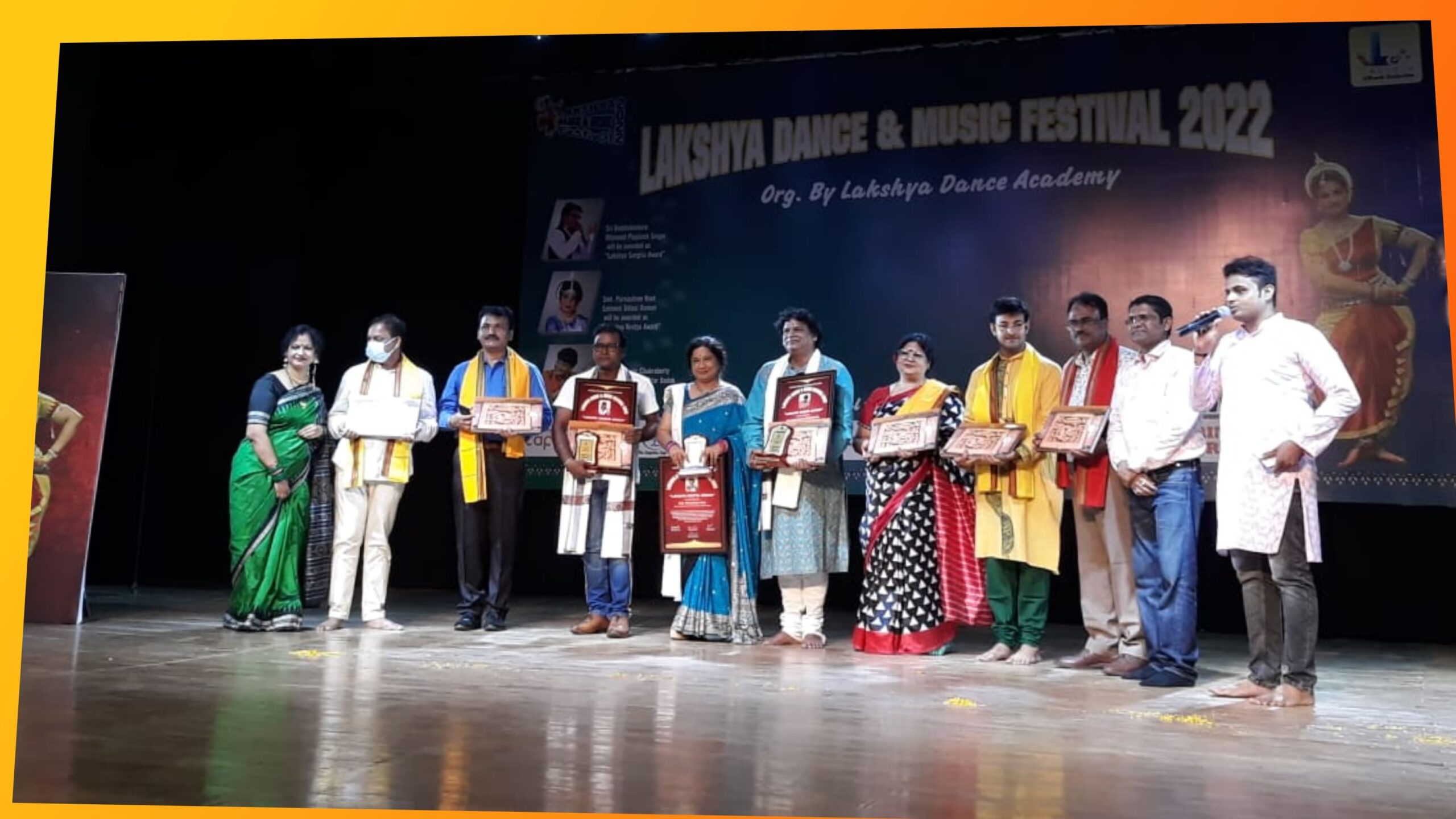 ଲକ୍ଷ ନୃତ୍ୟ ଏକାଡେମୀ ଦ୍ୱାରା ସମ୍ମାନିତ ହେଲେ ବିଶିଷ୍ଟ କଳାକାର…