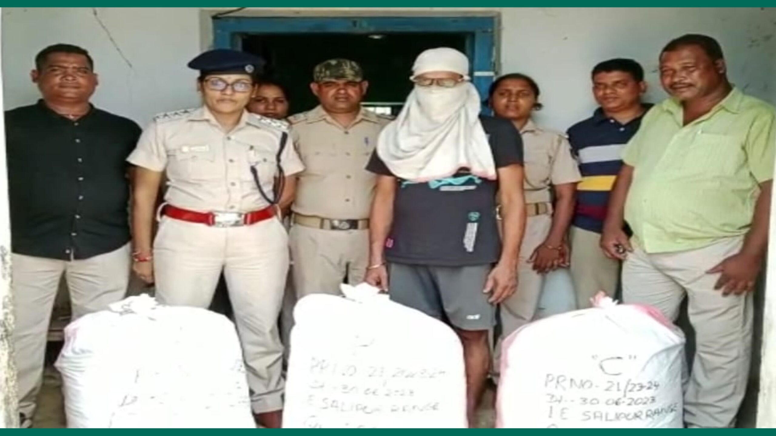 ନେମାଳ:ତିନୋଟି ବସ୍ତାରେ ୬୨ କିଲୋ ଗଞ୍ଜେଇ ଜବତ…