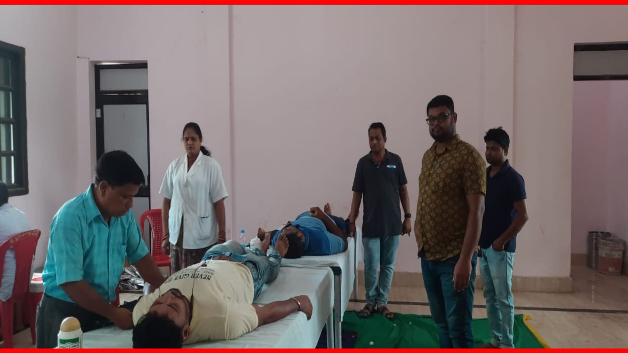 ବିବେକାନନ୍ଦ ଗଡତିଆ ଙ୍କ ସ୍ମୃତି ଅବସର ରେ ସ୍ଵେଚ୍ଛାକୃତ ରକ୍ତଦାନ ଶିବିର,୩୨ ୟୁନିଟ ରକ୍ତ ସଂଗ୍ରହ….