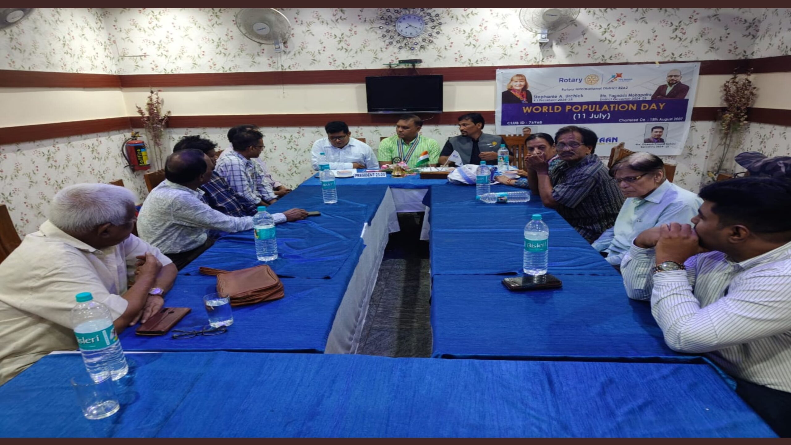 ରୋଟାରୀ କଟକ ମିଲେନିୟମ ପକ୍ଷରୁ ବିଶ୍ୱ ଜନସଂଖ୍ଯା ଦିବସ ପାଳିତ