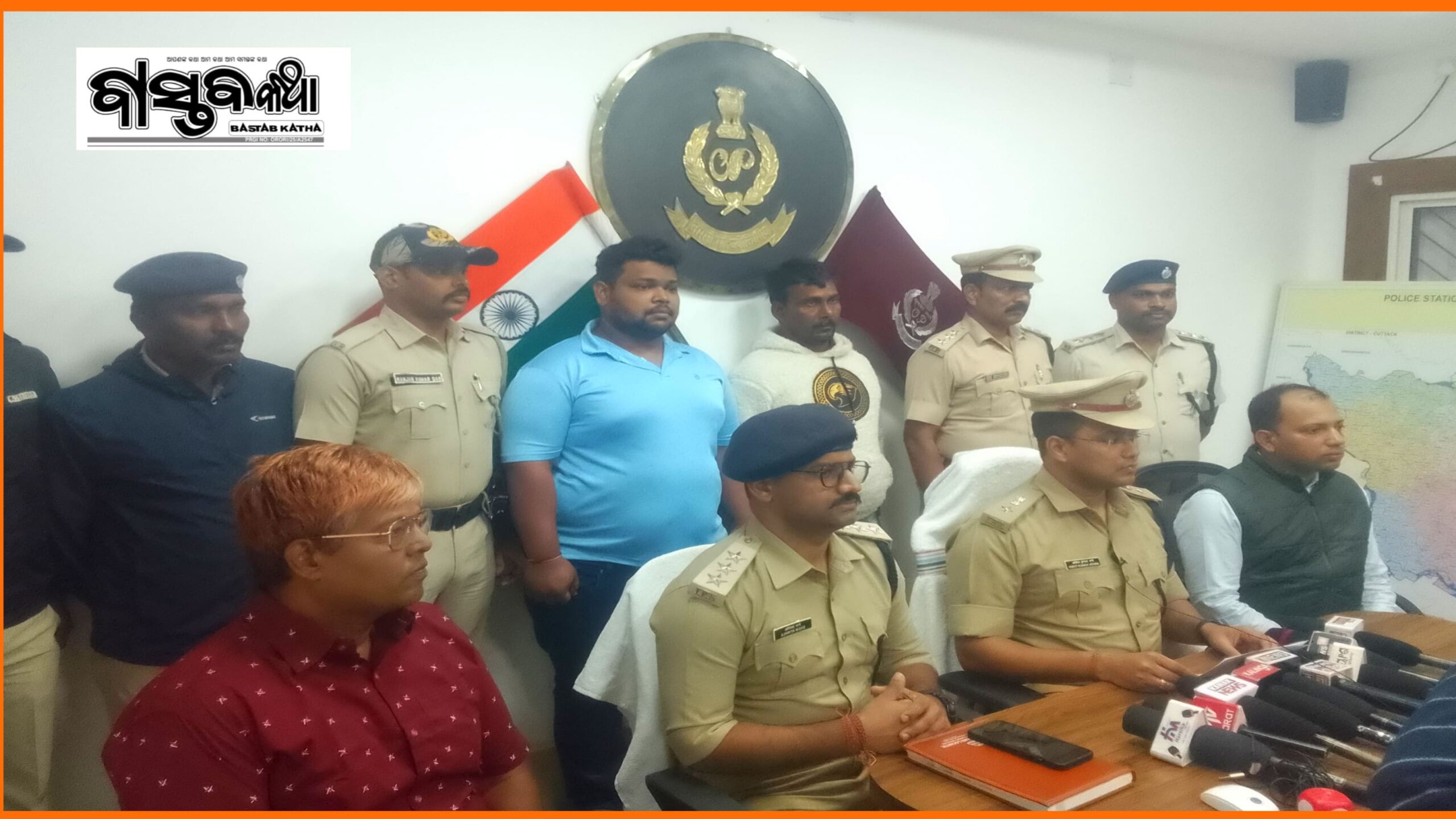 ଦୁଇ ଆଇପିଏସ୍ ଅଫିସର ଠାରୁ ବର୍ତି ପାରିଲେ ନାହିଁ ଅପରାଧୀ  କରିଥିବା ଅପରାଧି ମାଡ଼ି ବସିଲା ପୋଲିସ