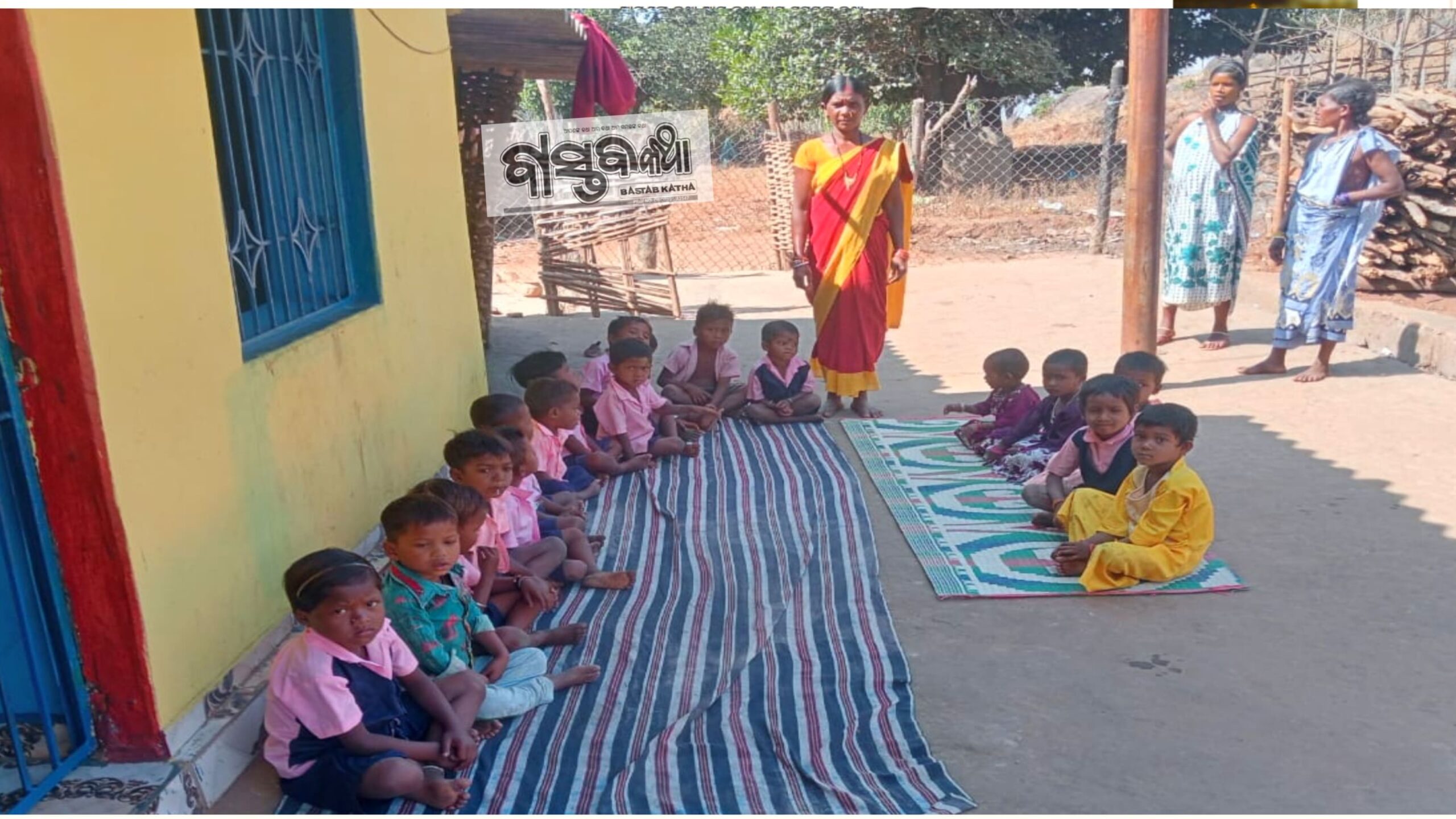 ହୋଇ ପାରୁନି ଅଙ୍ଗନବାଡି ଗୃହ ନିର୍ମାଣ, ଘର ପିଣ୍ଡାରେ ପଡୁଛି ଶିକ୍ଷାଦାନର ମୁଳୁଦୁଆ