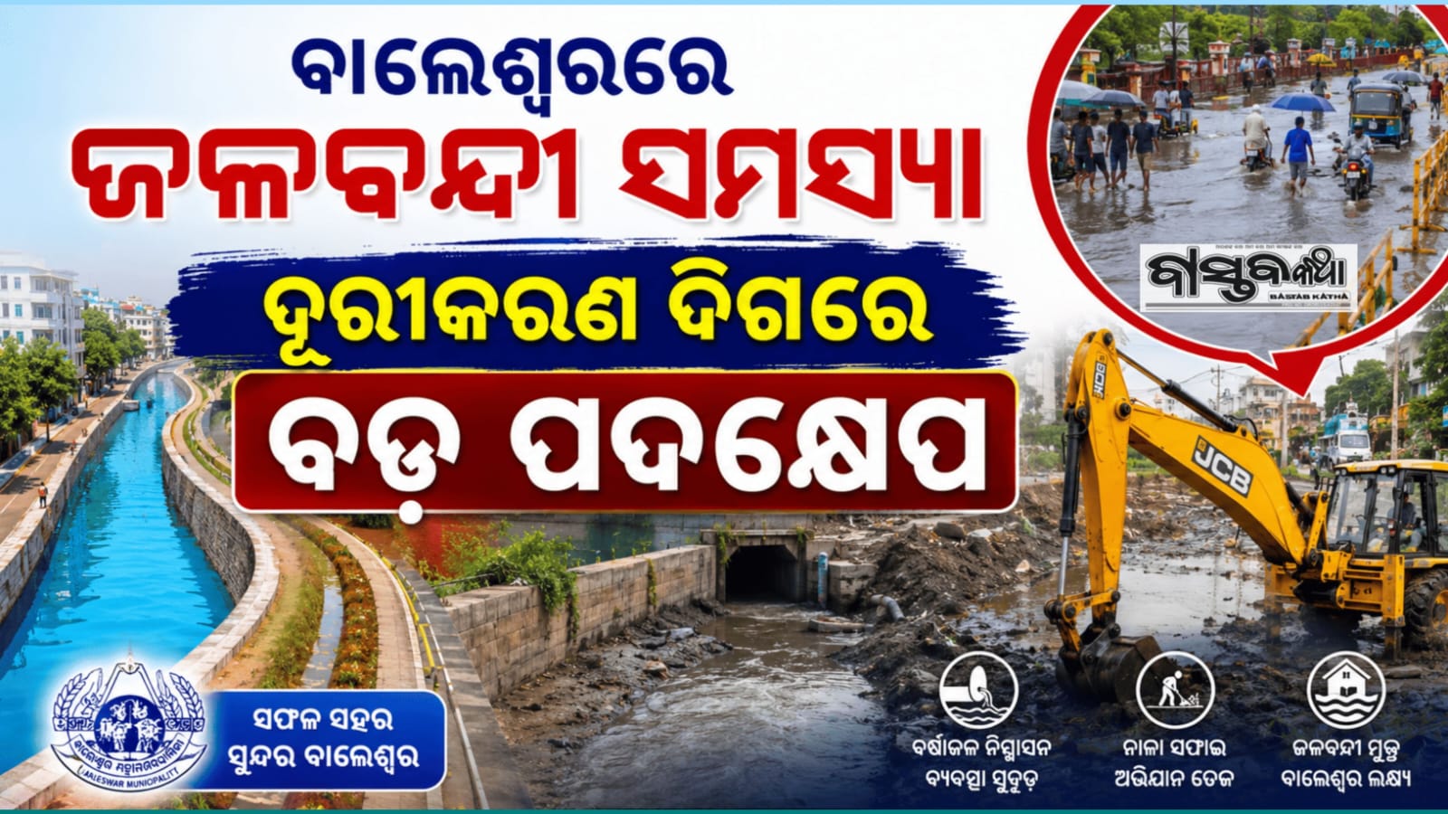 ବାଲେଶ୍ୱରରେ ଜଳବନ୍ଦୀ ସମସ୍ୟା ଦୂରୀକରଣ ଦିଗରେ ବଡ଼ ପଦକ୍ଷେପ…