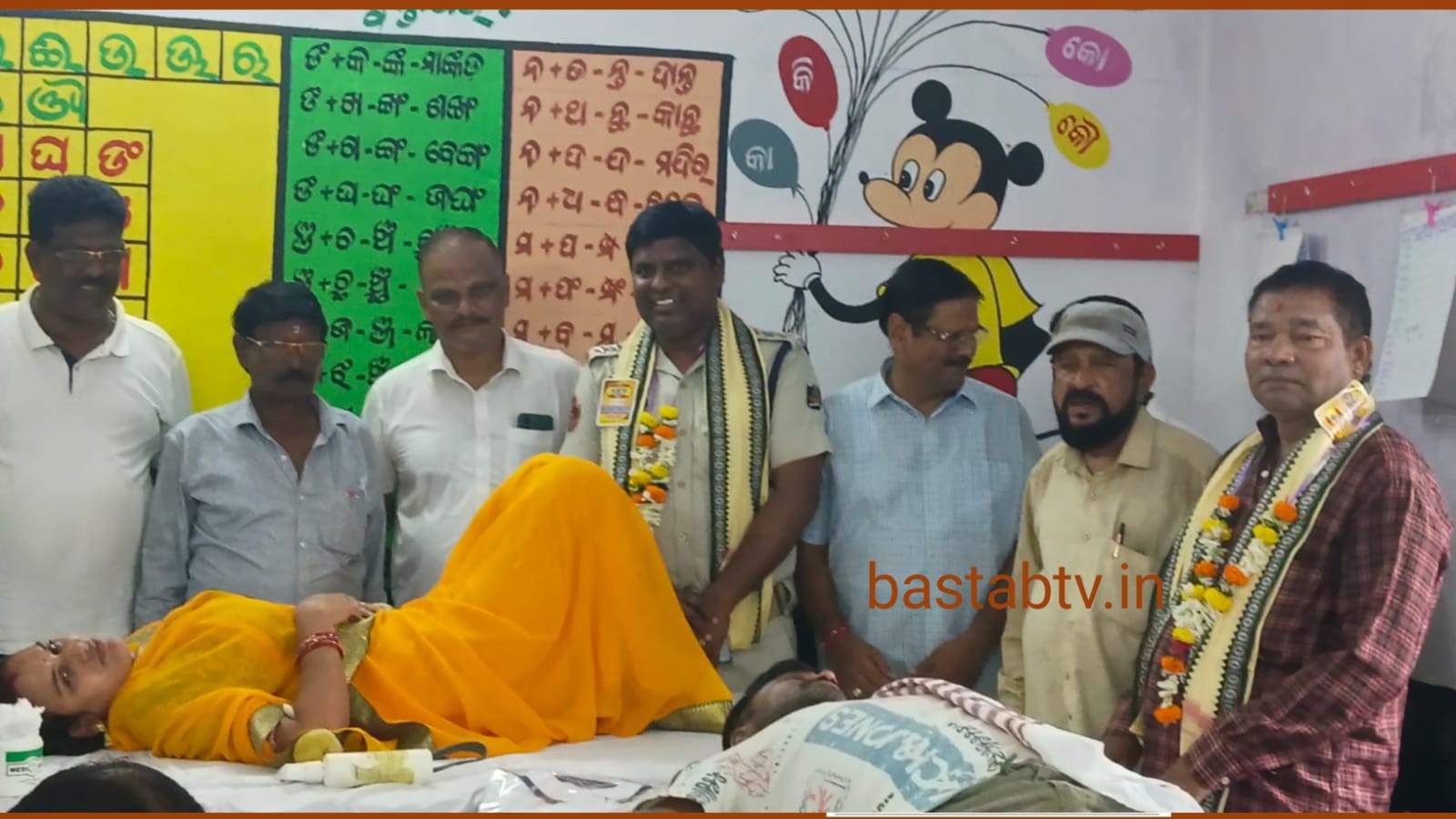 ତିନିଘରିଆ ରେ ରକ୍ତଦାନ ଓ ନିଶୁକ୍ଳ ଫିଜିଓ ଥେରାପି ଶିବିର